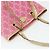 Céline CELINE Paris Macadam Canvas Tote Bag Denim Rosa Gold Auth 177444A Pink Golden - Ansicht 6