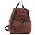 PRADA Backpack Nylon Red Silver Auth 176229 Silvery