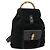 Bamboo Zaino in Bambù GUCCI Camoscio Nero Oro 003 2034 0030 Auth 177116 D'oro