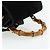 Bamboo Zaino in Bambù GUCCI Camoscio Nero Oro 003 2034 0030 Auth 177116 D'oro - vista 7