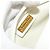 Borsa a Spalla Christian Dior in Pelle Bianca e Oro Auth 176650 Bianco D'oro - vista 10