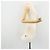 Borsa a Spalla Christian Dior in Pelle Bianca e Oro Auth 176650 Bianco D'oro - vista 20