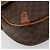 Edge Céline Borsa a Spalla in Tela Macadam CELINE in Pelle PVC Marrone Oro Auth BA12236 D'oro - vista 11
