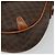 Edge Céline Borsa a Spalla in Tela Macadam CELINE in Pelle PVC Marrone Oro Auth BA12236 D'oro - vista 14
