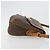 Edge Céline Borsa a Spalla in Tela Macadam CELINE in Pelle PVC Marrone Oro Auth BA12236 D'oro - vista 3