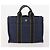 Hermès HERMES Borsa Fourre Tout PM in tela 3 pezzi Blu Marino Nero Auth 175803 Blu navy - vista 10