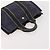 Hermès HERMES Borsa Fourre Tout PM in tela 3 pezzi Blu Marino Nero Auth 175803 Blu navy - vista 19