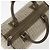 Céline Borsa Boston Mini in tela Macadam Celine Khaki Argento Auth ep14462 Cachi - vista 6