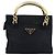PRADA Borsa a mano con catena in nylon blu navy oro Auth bs34692 D'oro - vista 13