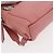 FENDI Mostro Occhi Portachiavi in Pelle Rosa Argento Auth 176072A - vista 10