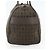 Bulgari BVLGARI Logo Mania Handtasche aus braunem Canvas mit Silber authentisch bs34748 - Ansicht 3