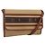 Saint Laurent Borsa a Spalla in Tela Beige Oro Auth ep14127 D'oro