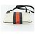 Borsa a Spalla Gucci GG Supreme Sherry Line PVC Bianco Oro 239347 Auth 175897 D'oro - vista 5