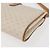 Gucci Borsa a Spalla Micro GG Supreme in PVC Avorio Oro 004 14 1923 Auth 176849 D'oro Crudo - vista 16