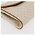 Gucci Borsa a Spalla Micro GG Supreme in PVC Avorio Oro 004 14 1923 Auth 176849 D'oro Crudo - vista 9