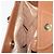 Borsa a mano in pelle Gucci Bamboo marrone oro 002 0260 Auth ep14319 D'oro - vista 19