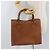 Borsa a mano in pelle Gucci Bamboo marrone oro 002 0260 Auth ep14319 D'oro - vista 22