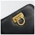 Borsa a Spalla Gancini in Pelle Salvatore Ferragamo Blu Navy Oro Auth 177157 D'oro - vista 9