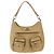 Borsa a spalla in pelle beige BURBERRY Blue Label Auth ep14455 - vista 13