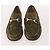 GUCCI Schuhe aus Wildleder 3 Set Schwarz Khaki Weiß Auth 174777 - Ansicht 2