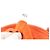 PRADA Bolso de mano de nailon 2 vías naranja plata Auth ti3826 - vista 12