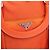 PRADA Bolso de mano de nailon 2 vías naranja plata Auth ti3826 - vista 20