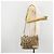 Gucci Borsa a mano GG Canvas 2way Beige Oro 247902 Auth 176270 D'oro - vista 26