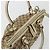 Gucci Borsa a mano GG Canvas 2way Beige Oro 247902 Auth 176270 D'oro - vista 6