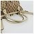 Gucci Borsa a mano GG Canvas 2way Beige Oro 247902 Auth 176270 D'oro - vista 7