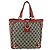 Borsa Abbey in tela GG Gucci beige e oro 130739 Auth 177438 D'oro - vista 13
