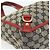 Borsa Abbey in tela GG Gucci beige e oro 130739 Auth 177438 D'oro - vista 14