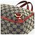 Borsa Abbey in tela GG Gucci beige e oro 130739 Auth 177438 D'oro - vista 9