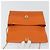 Borsa a Spalla Vala Chain in Pelle Arancione Oro Auth BA12335 di Salvatore Ferragamo - vista 10