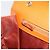 Borsa a Spalla Vala Chain in Pelle Arancione Oro Auth BA12335 di Salvatore Ferragamo - vista 21