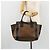 Chloé Borsa Tote in Pelle Marrone Oro Auth bs34603 D'oro - vista 19