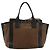 Chloé Borsa Tote in Pelle Marrone Oro Auth bs34603 D'oro - vista 2
