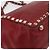 VALENTINO Borsa Rock Studs in pelle 2 in 1 Rossa Oro Auth BA12287 Rosso D'oro - vista 16
