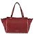 VALENTINO Borsa Rock Studs in pelle 2 in 1 Rossa Oro Auth BA12287 Rosso D'oro - vista 2