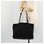 FENDI Zucca Canvas Tote Bag aus Nylon Schwarz Silber Authentisch 176210 - Ansicht 23
