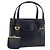 Borsa a mano GUCCI in pelle blu navy e oro Auth 176213 D'oro