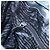 PRADA Borsa a Spalla in Nylon Blu Navy Argento Autentica bs34671 - vista 20