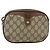 Borsa Gucci GG Supreme Web Sherry Line PVC Beige Oro 89 02 066 Auth ep14029 D'oro - vista 13