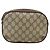 Borsa Gucci GG Supreme Web Sherry Line PVC Beige Oro 89 02 066 Auth ep14029 D'oro - vista 2