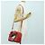 LOEWE ~ Ghibli Howl's Amazon 28 La Strega del Deserto 2way Auth 167252SM Rosso D'oro - vista 31