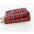 Bolsa de mão em nylon com estampa Nova Check Burberry vermelha e prata autêntica bs34680 Vermelho - vista 3