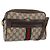 Borsa Sherry Line GG Supreme Web di GUCCI in PVC beige e oro 010 378 Auth ep14400 D'oro