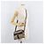 Borsa Sherry Line GG Supreme Web di GUCCI in PVC beige e oro 010 378 Auth ep14400 D'oro - vista 23