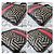 Messenger Caleido Web GG Supreme Gucci Nero/Beige - vista 12