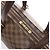 Borsa a Spalla Chelsea Damier Ebene Louis Vuitton in Marrone N51119 Rosso - vista 4