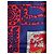 Sciarpa Hermès Early America in seta blu navy - vista 7